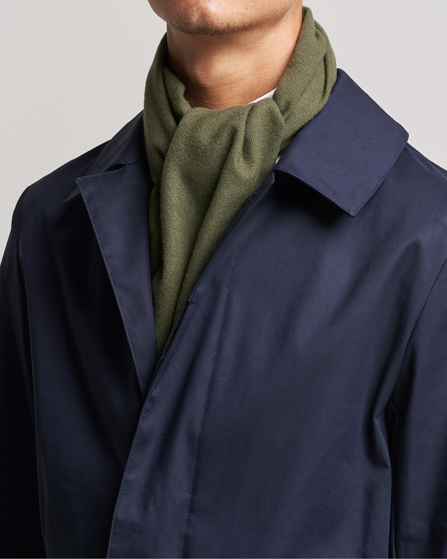 Herren | GANT Solid Wool Scarf Hunter Green | GANT | Solid Wool Scarf Hunter Green