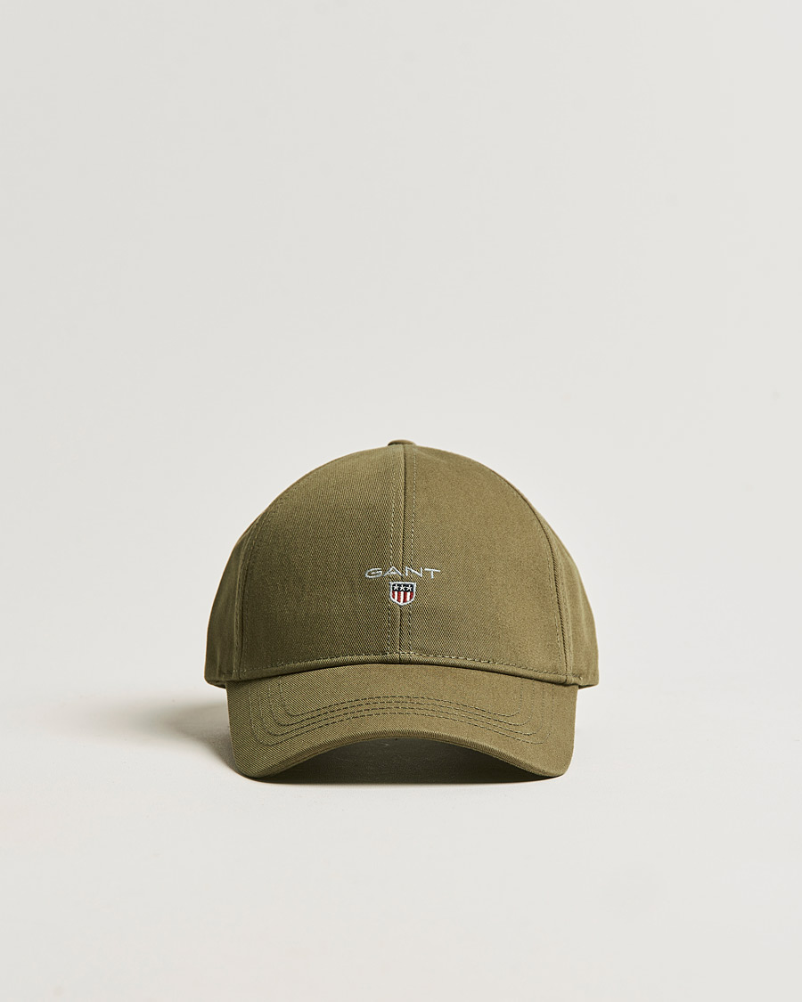 Herren | GANT Original Shield Cap Hunter Green | GANT | Original Shield Cap Hunter Green