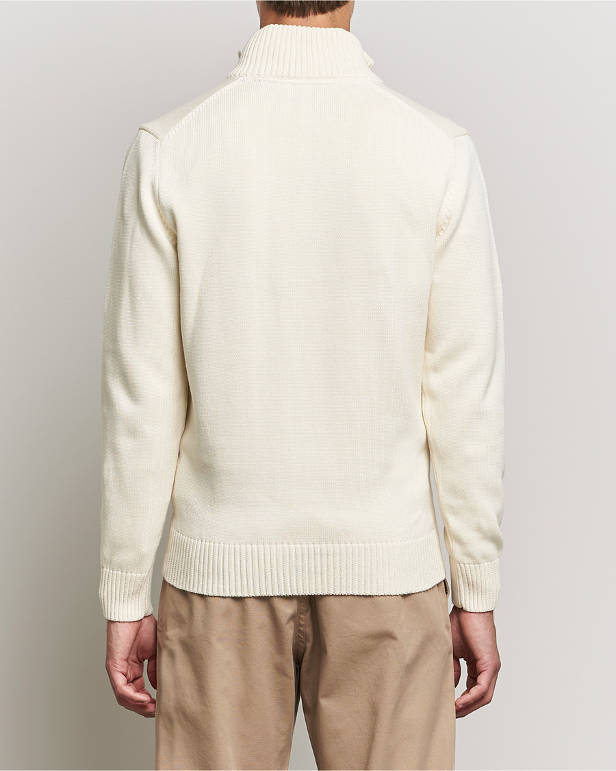 Herren | Pullover | GANT | Cotton Half Zip Cream