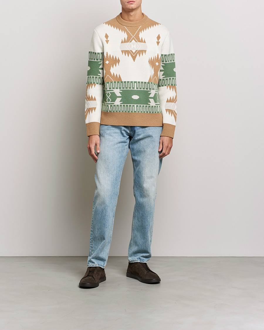 Herren | Pullover | Alanui | Icon Jacquard Sweater Off White
