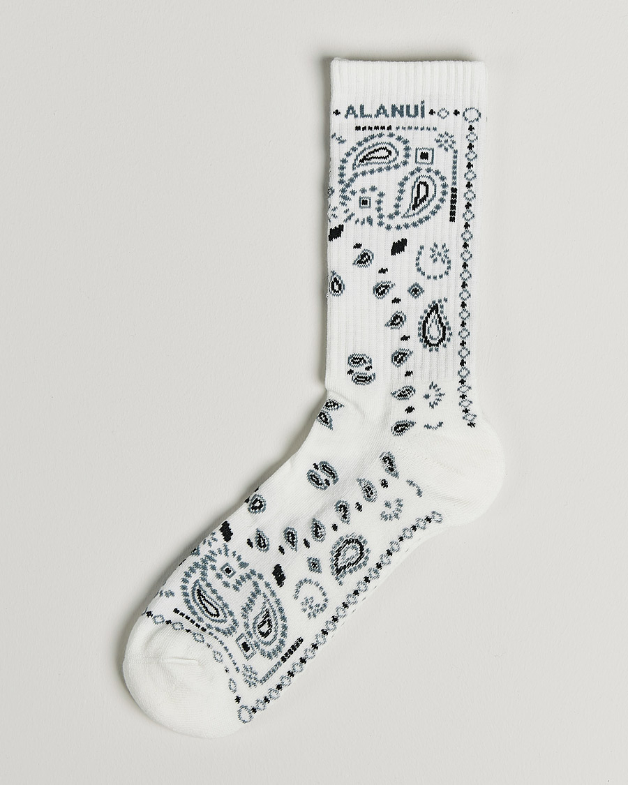 Herren | Unterwäsche | Alanui | Bandana Printed Socks White