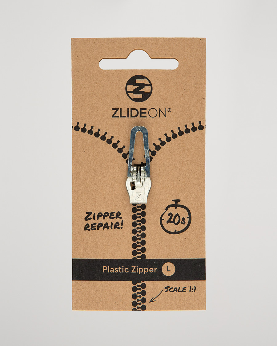 Herren | Textilpflege | ZlideOn | Normal Plastic Zipper Silver L