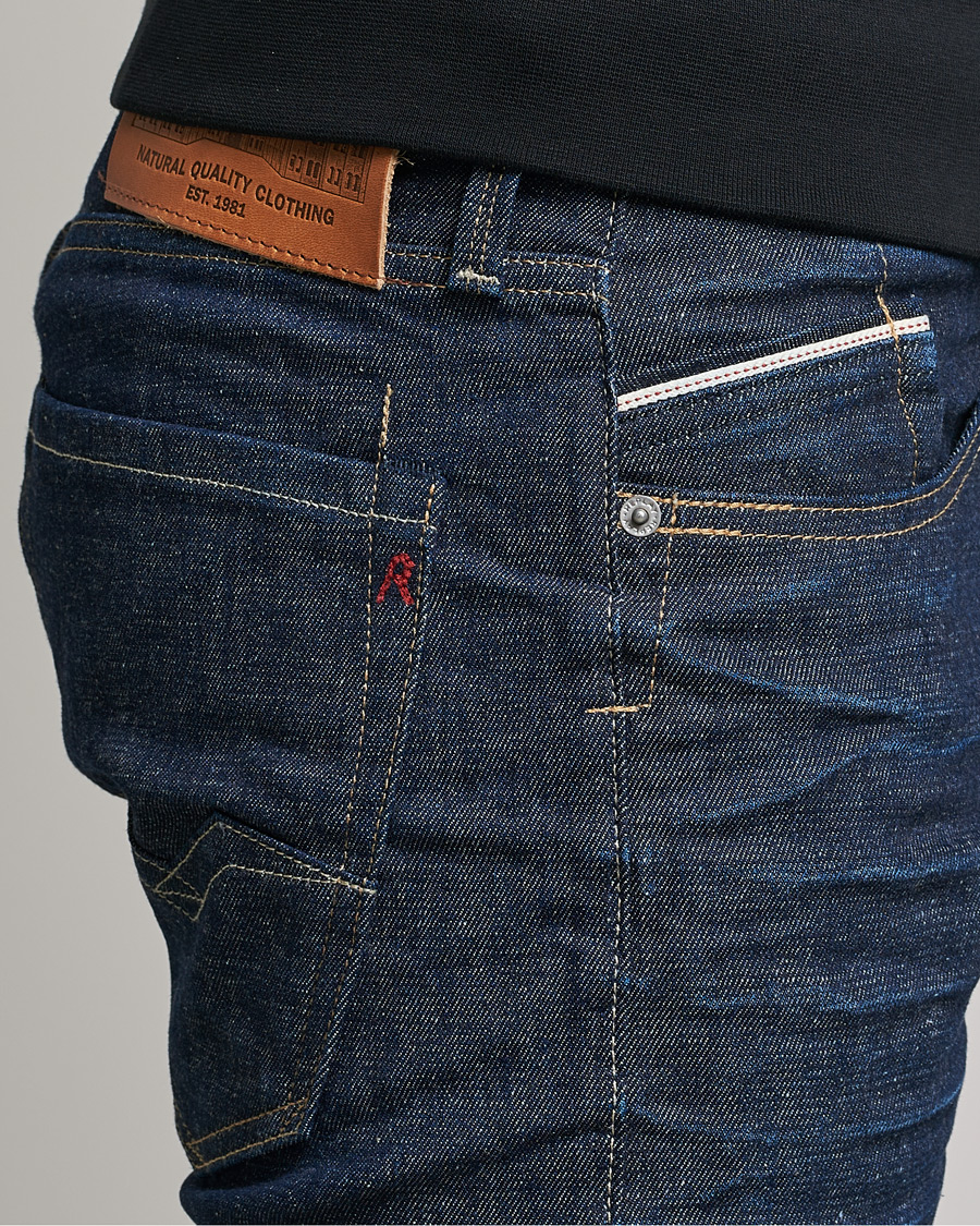 Herren | Jeans | Replay | Waitom Recyceled Stretch Jeans Dark Blue