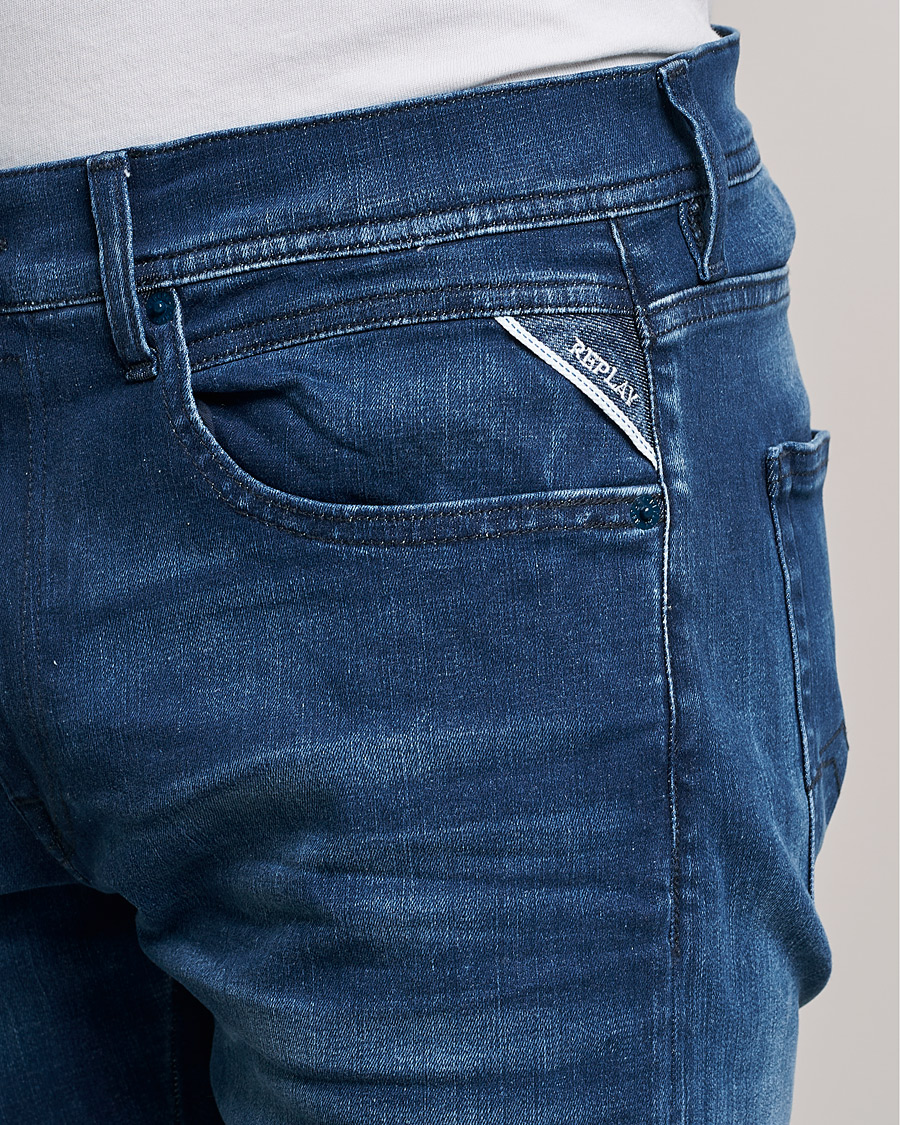 Herren | Jeans | Replay | Grover Hyperflex Jeans Medium Blue