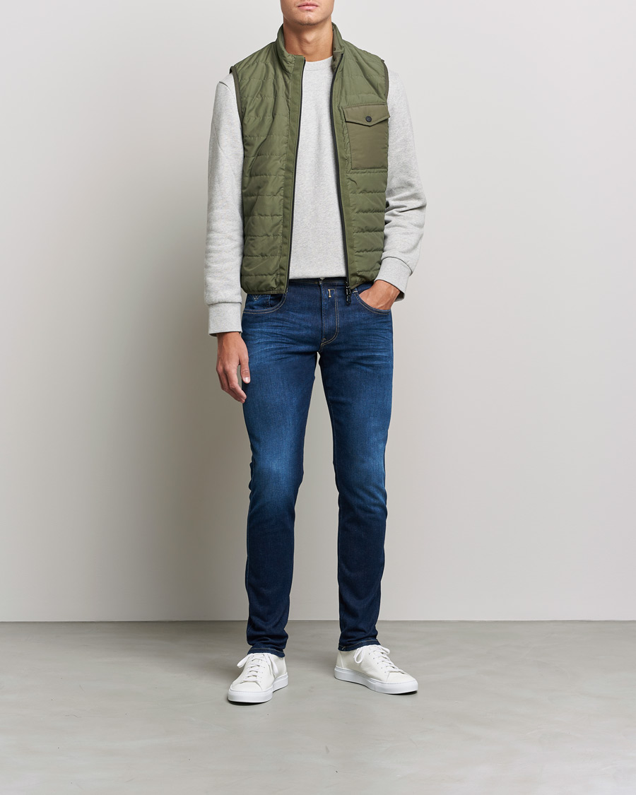 Herren | Jeans | Replay | Anbass Hyperflex Recyceled 360 Jeans Dark Blue