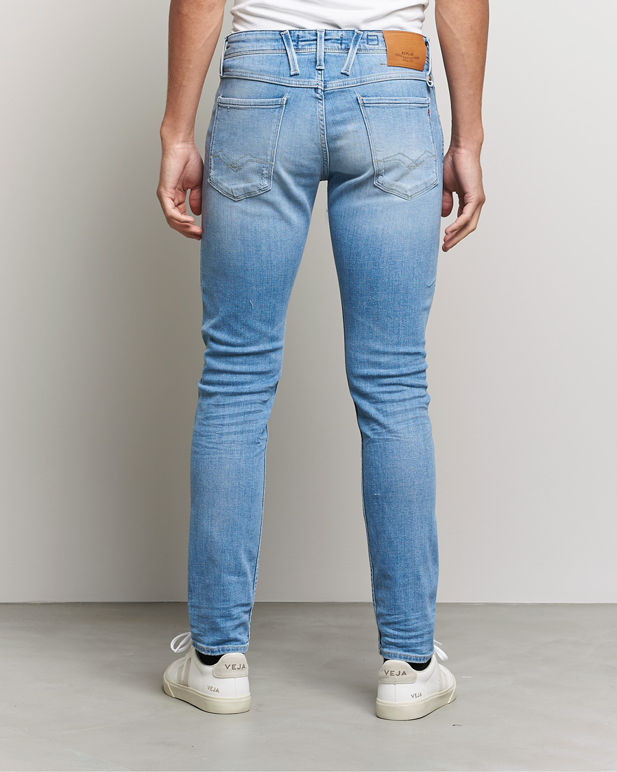 Herren | Jeans | Replay | Anbass 20 Years Wash Jeans Light Blue