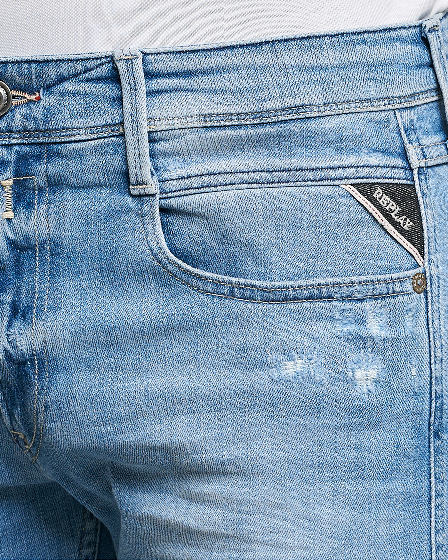 Herren | Jeans | Replay | Anbass 20 Years Wash Jeans Light Blue