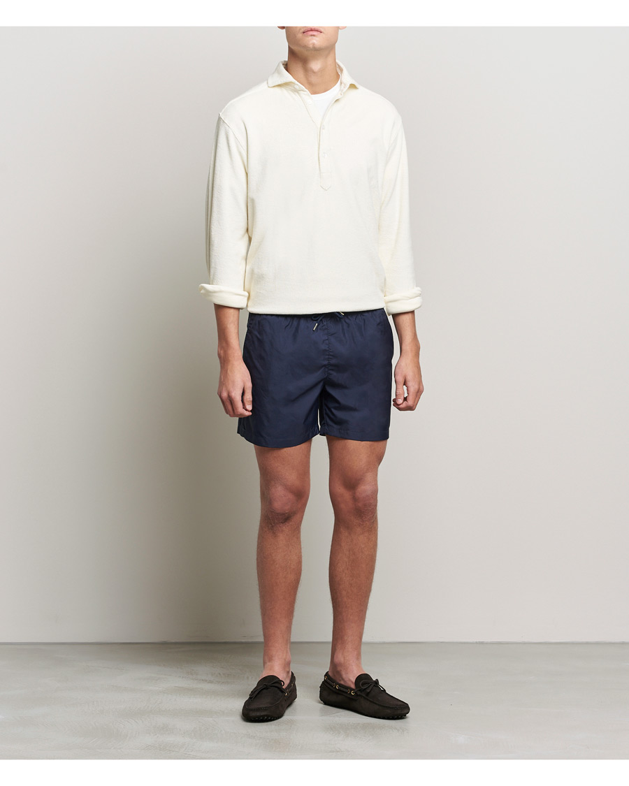 Herren | Hemden | The Resort Co | Terry Popover Shirt White