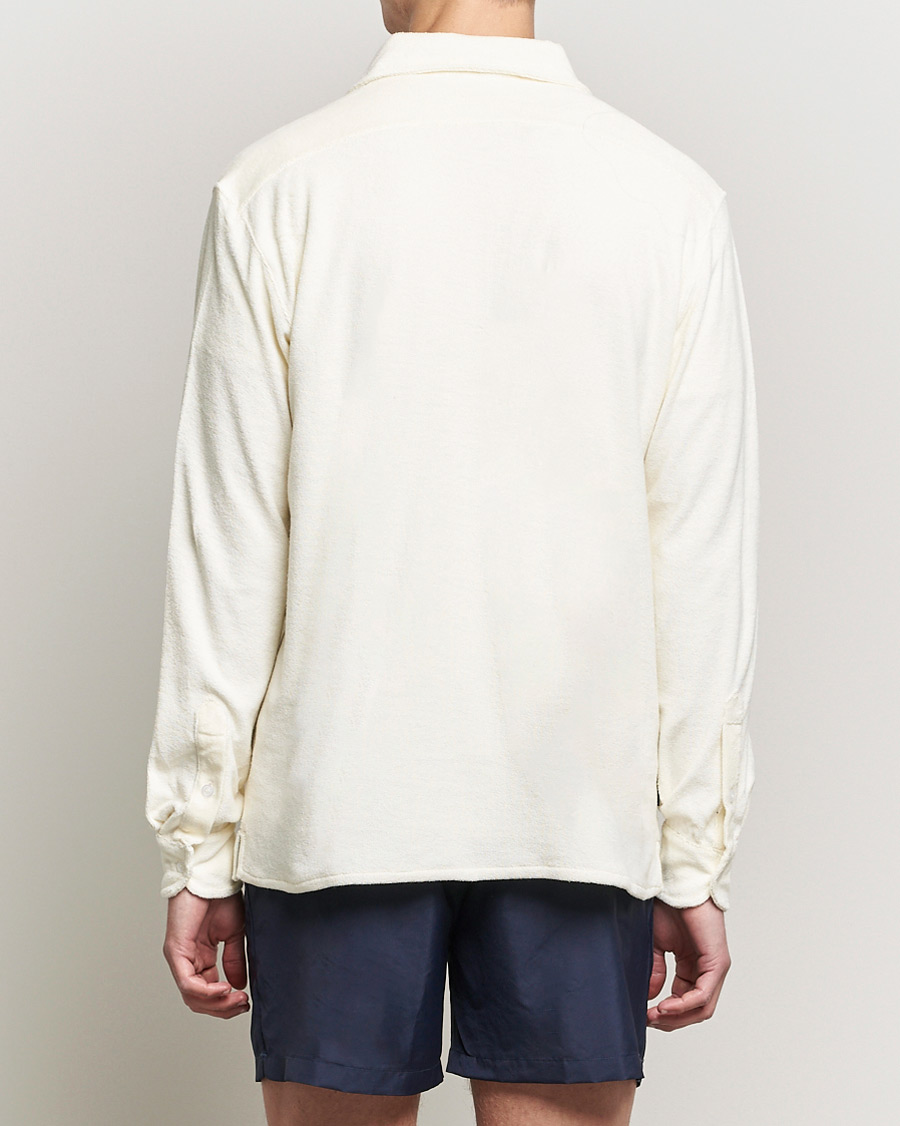 Herren | Hemden | The Resort Co | Terry Popover Shirt White