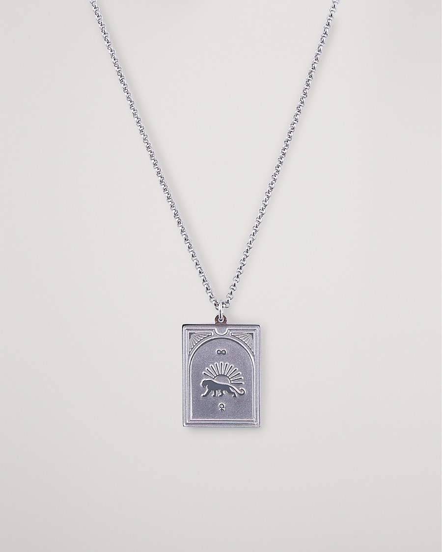Herren | Schmuck | Tom Wood | Tarot Strength Pendant Necklace Silver