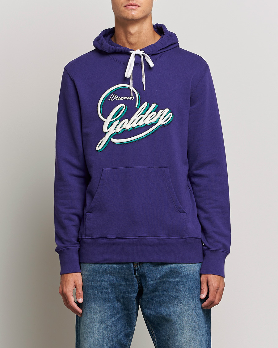 Herren | Pullover | Golden Goose | Deluxe Brand Journey Dreamers Hoodie Violet Indigo