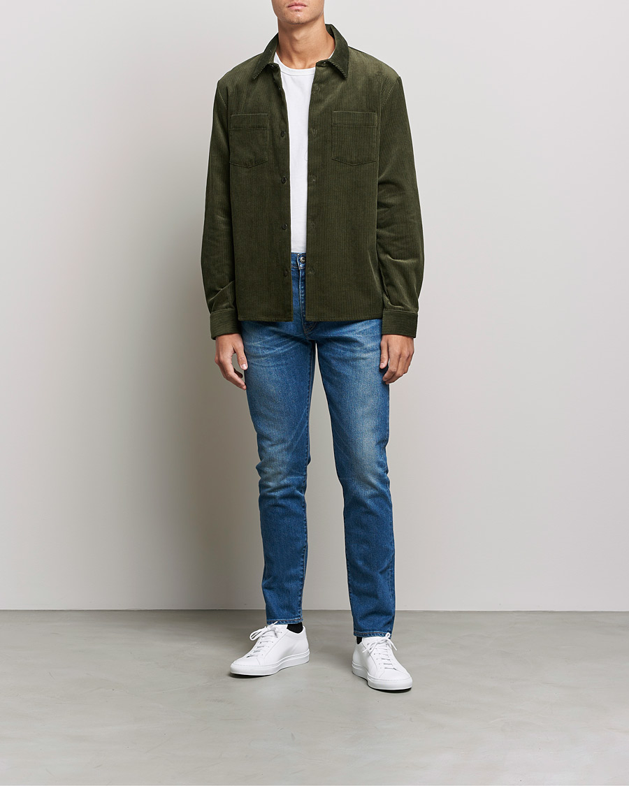 Herren | Jeans | Levi's Made & Crafted | 512 Slim Fit Stretch Jeans Aokigahara Mij Indigo Worn