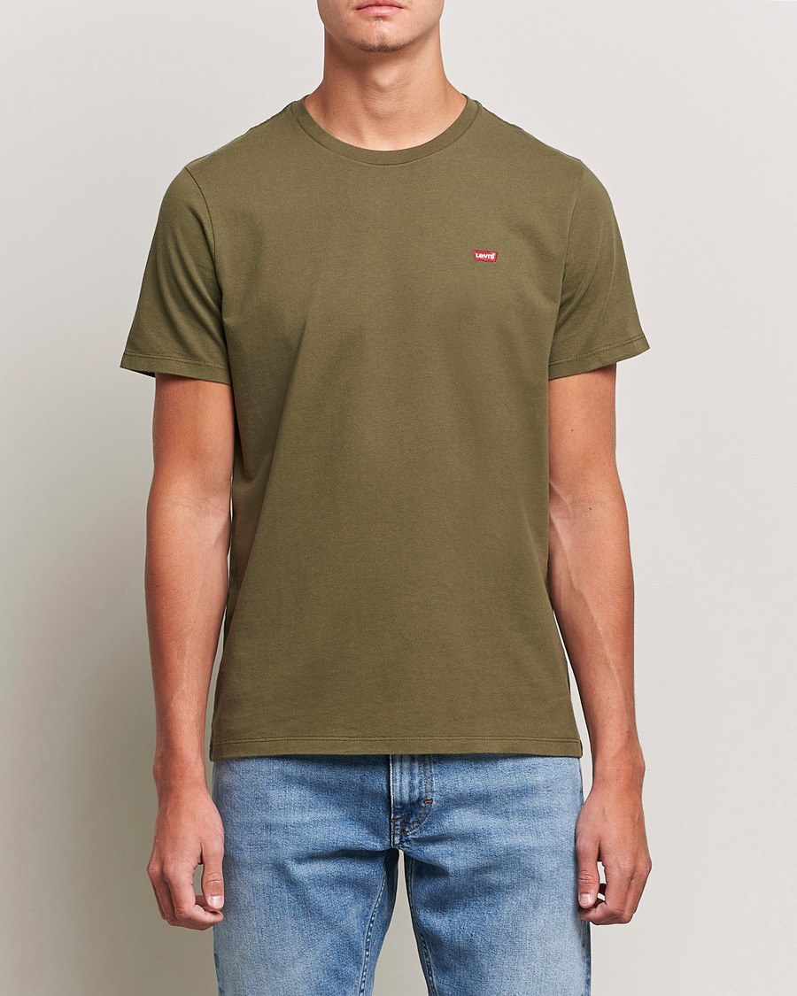Herren | Kurzarm T-Shirt | Levi's | Original T-Shirt Olive Night