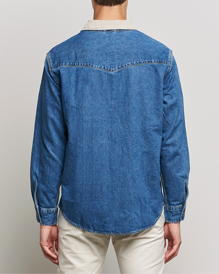 Herren | Hemden | Levi's | Relaxed Fit Western Shirt Blue Stone Wash