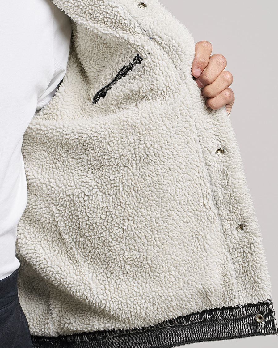 Herren | Jacken | Levi's | Type III Sherpa Trucker Medium Gray