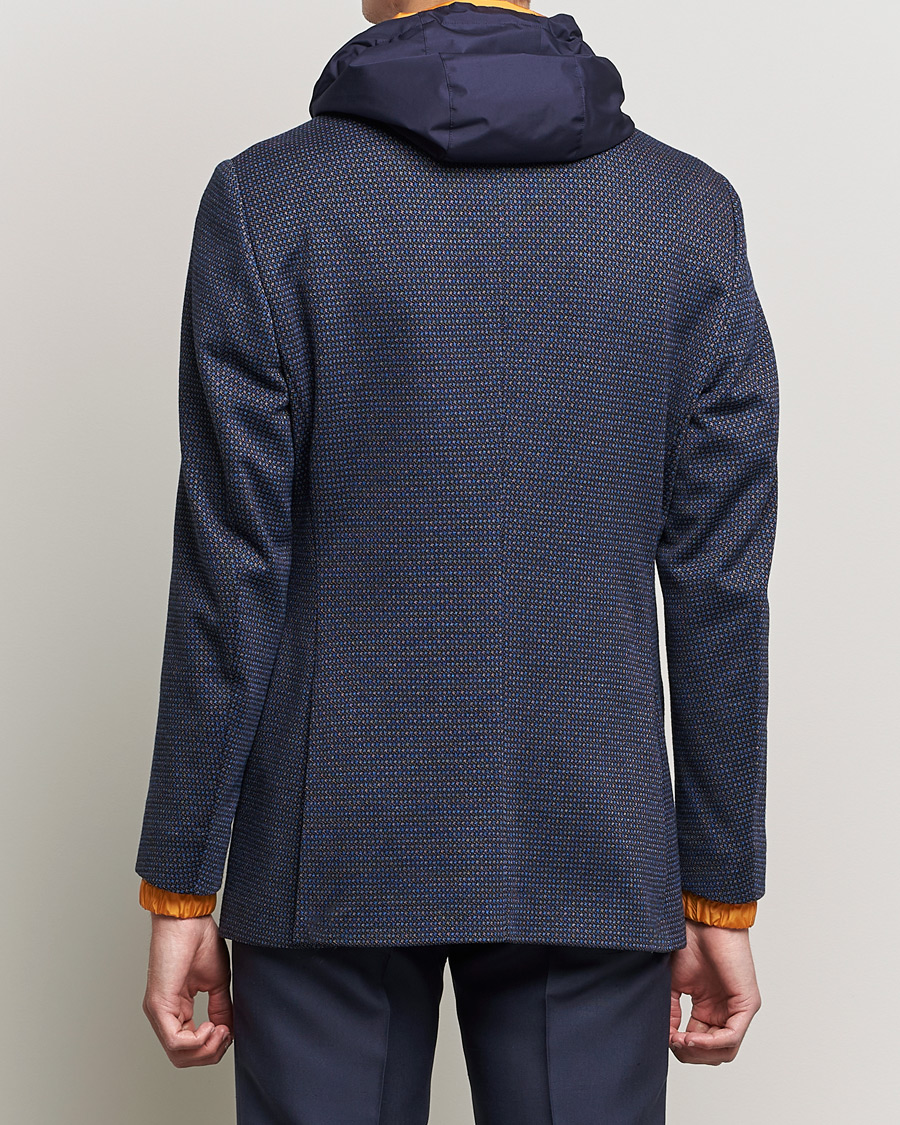 Herren | Sakkos | Etro | Hooded Jersey Blazer Navy
