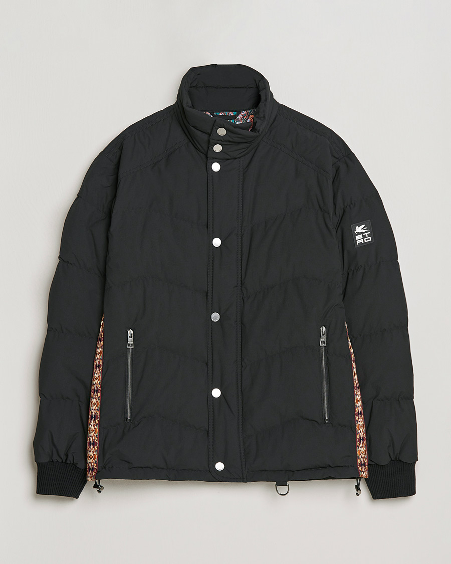 Herren | Jacken | Etro | Printed Down Jacket Black
