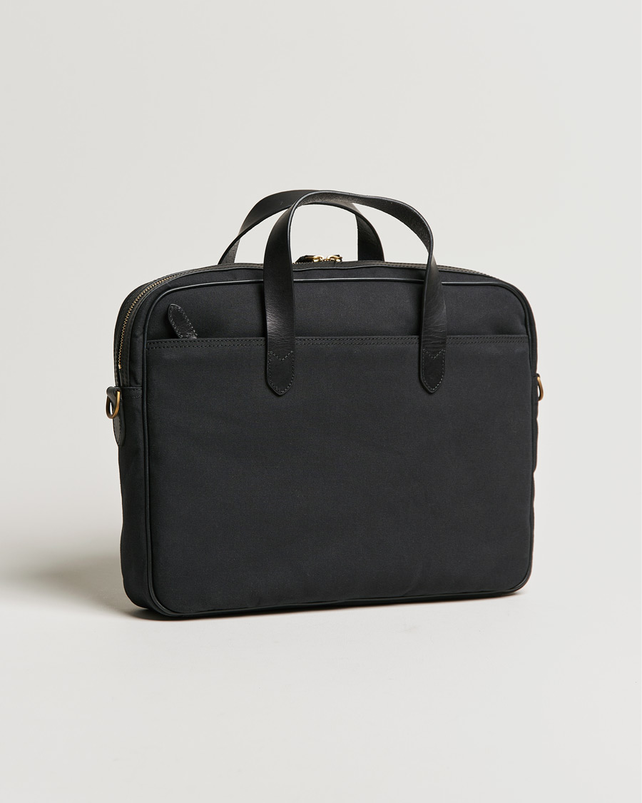 Herren | Polo Ralph Lauren Canvas Briefcase Black | Polo Ralph Lauren | Canvas Briefcase Black