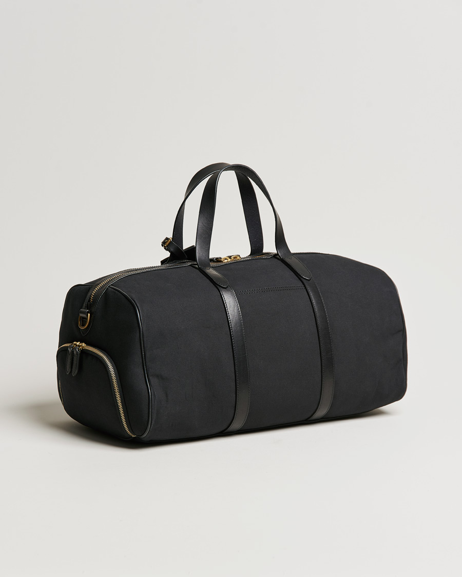 Herren | Polo Ralph Lauren Canvas/Leather Dufflebag Black | Polo Ralph Lauren | Canvas/Leather Dufflebag Black