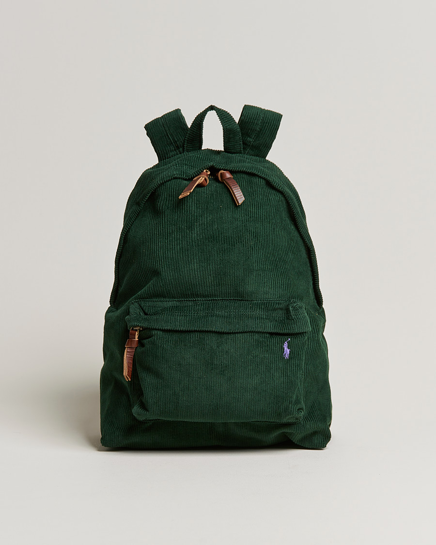 Herren | Polo Ralph Lauren Corduroy Backpack College Gren | Polo Ralph Lauren | Corduroy Backpack College Gren