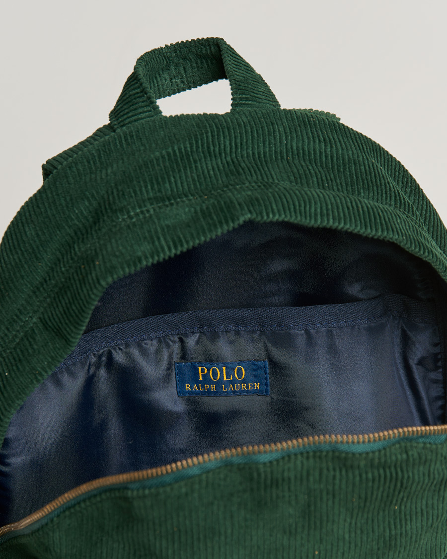 Herren | Polo Ralph Lauren Corduroy Backpack College Gren | Polo Ralph Lauren | Corduroy Backpack College Gren