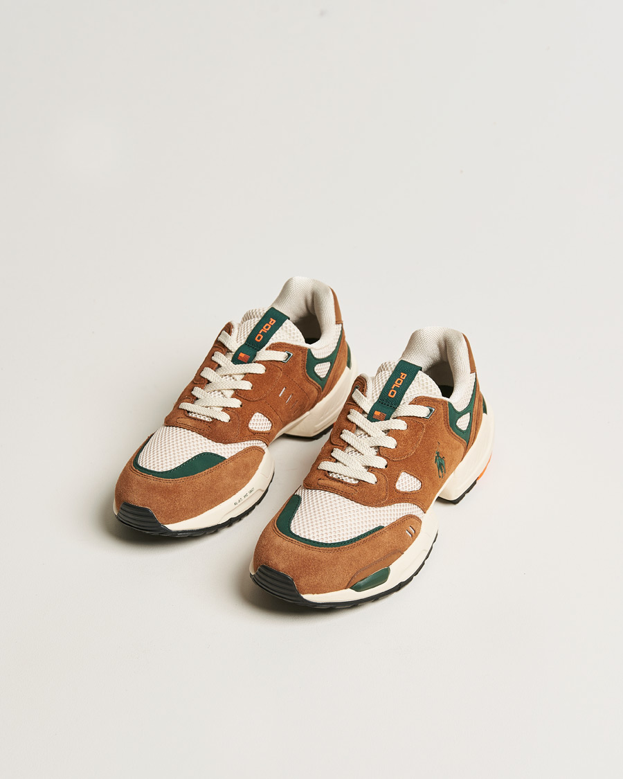Herren | Polo Ralph Lauren Jogger Running Sneaker Teak | Polo Ralph Lauren | Jogger Running Sneaker Teak