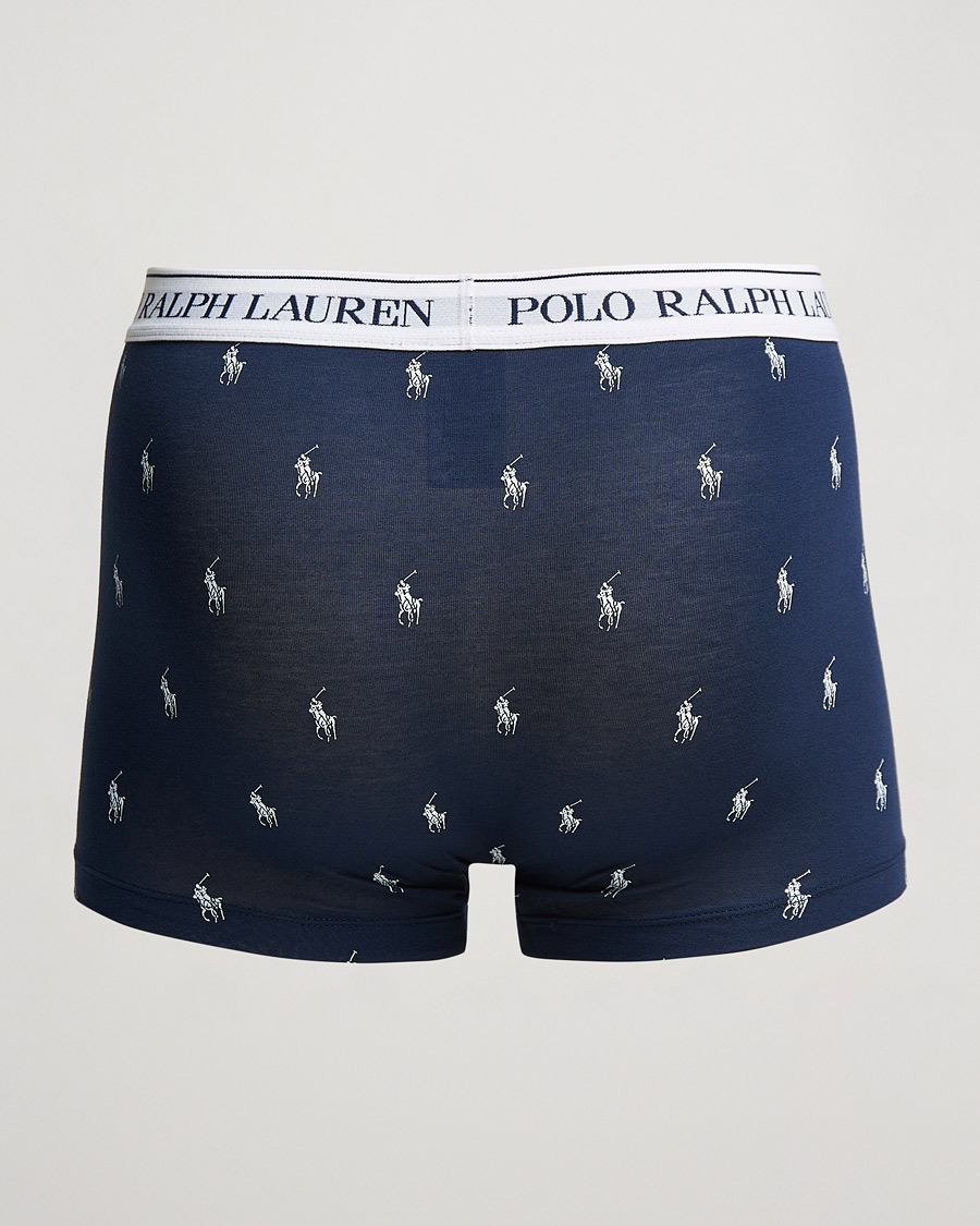 Herren | Unterwäsche | Polo Ralph Lauren | 3-Pack Trunk Navy/Navy Pony/Navy