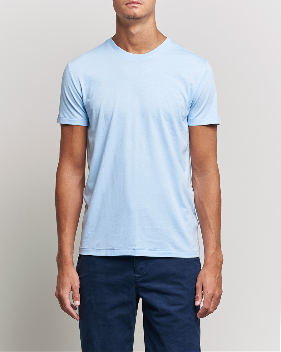 Herren | T-Shirts | Polo Ralph Lauren | 3-Pack Crew Neck T-Shirt Navy/Light Navy/Elite Blue