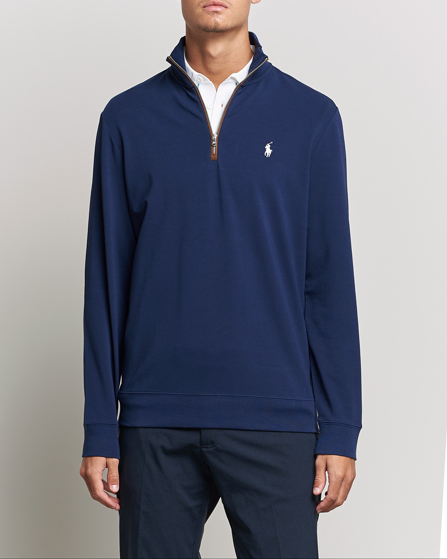 Herren |  | Polo Ralph Lauren Golf | Terry Jersey Half Zip Sweater Refined Navy