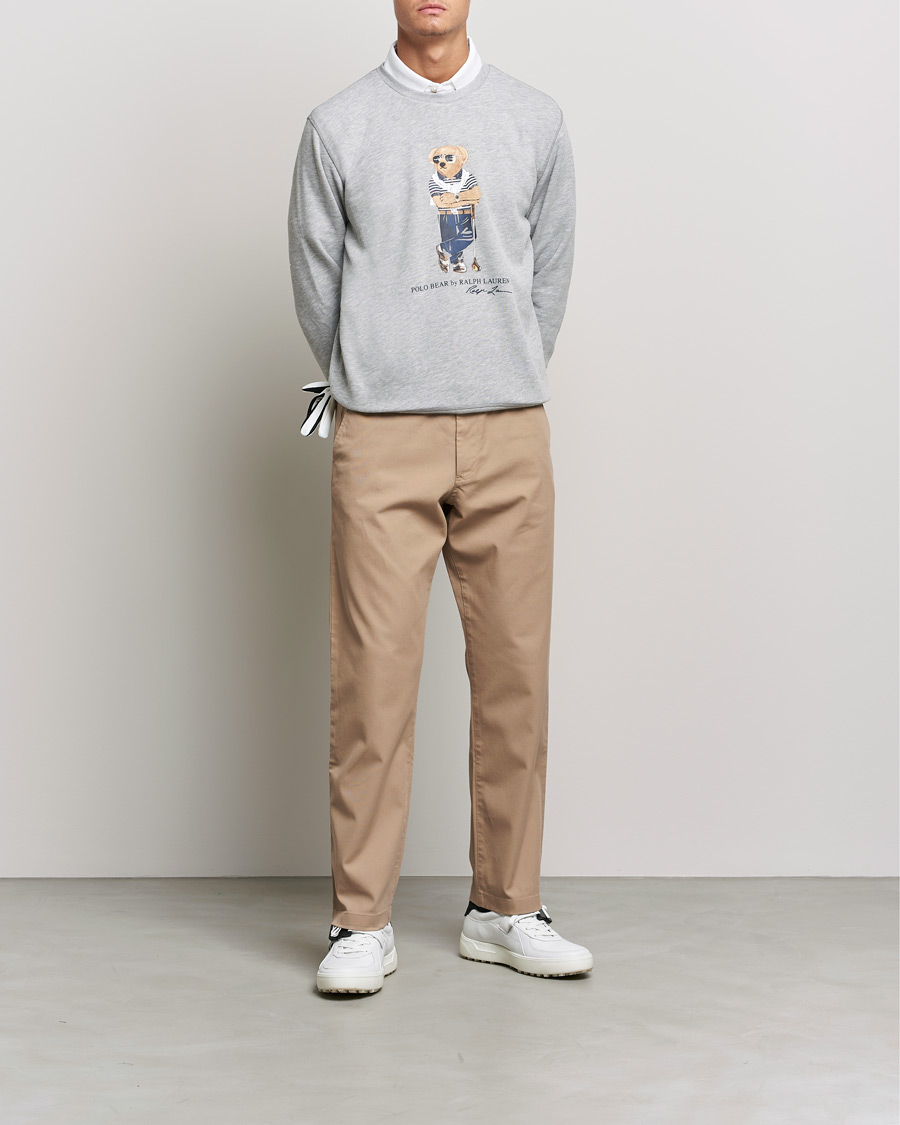 Herren | Pullover | Polo Ralph Lauren Golf | Golf Bear Sweatshirt Andover Heather