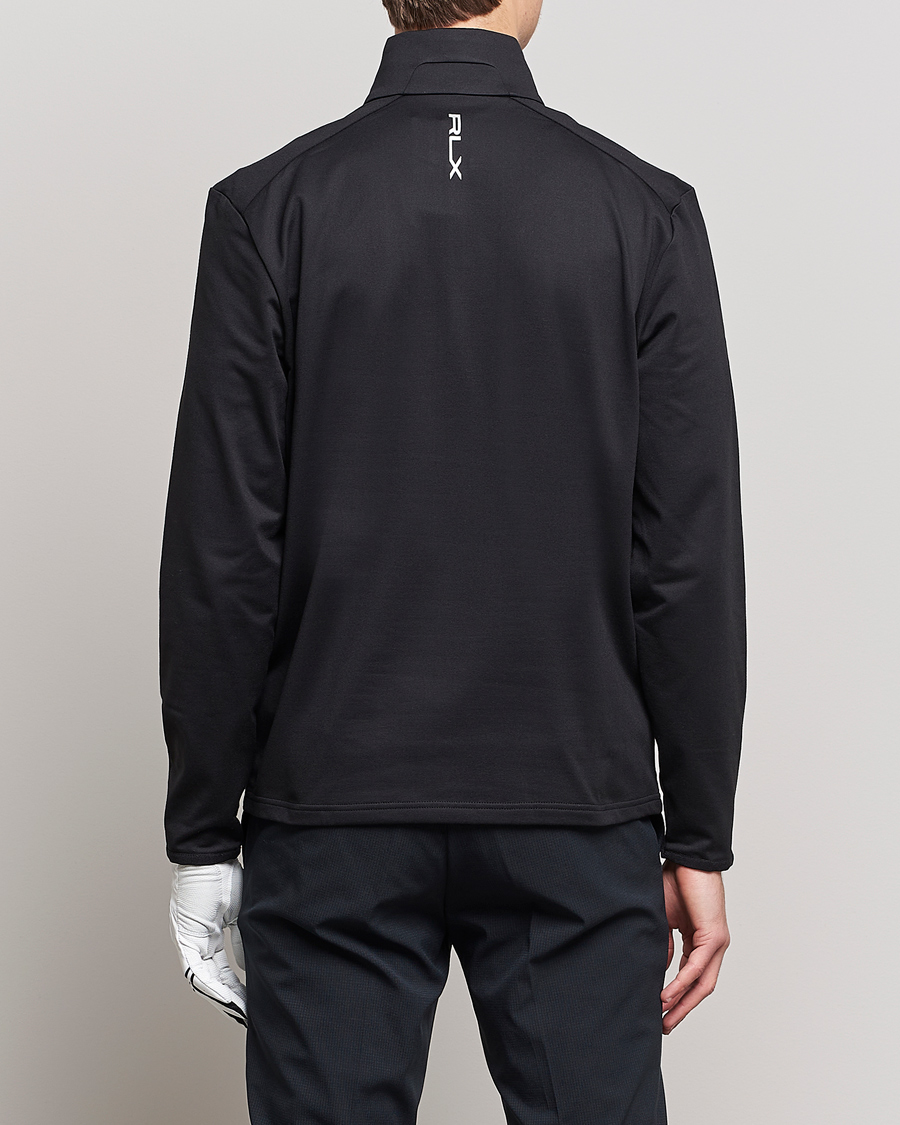 Herren | Pullover | RLX Ralph Lauren | Luxury Performance Jersey Half-Zip Black