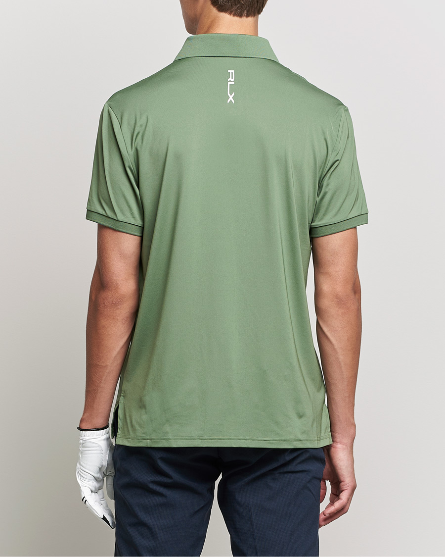 Herren | Poloshirts | RLX Ralph Lauren | Airflow Active Jersey Polo Cargo Green