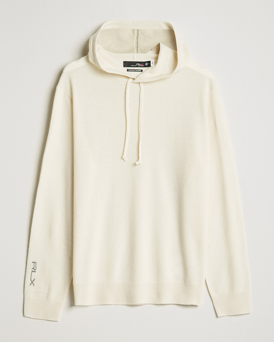 Herren | Pullover | RLX Ralph Lauren | Cashmere Hoddie Creme