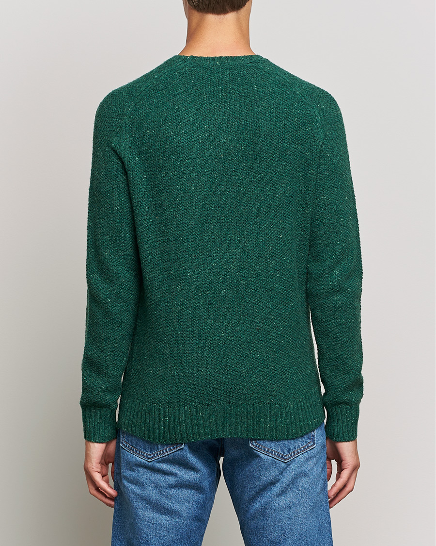 Herren | Pullover | Polo Ralph Lauren | Wool Donegal Knitted Sweater Forest Green