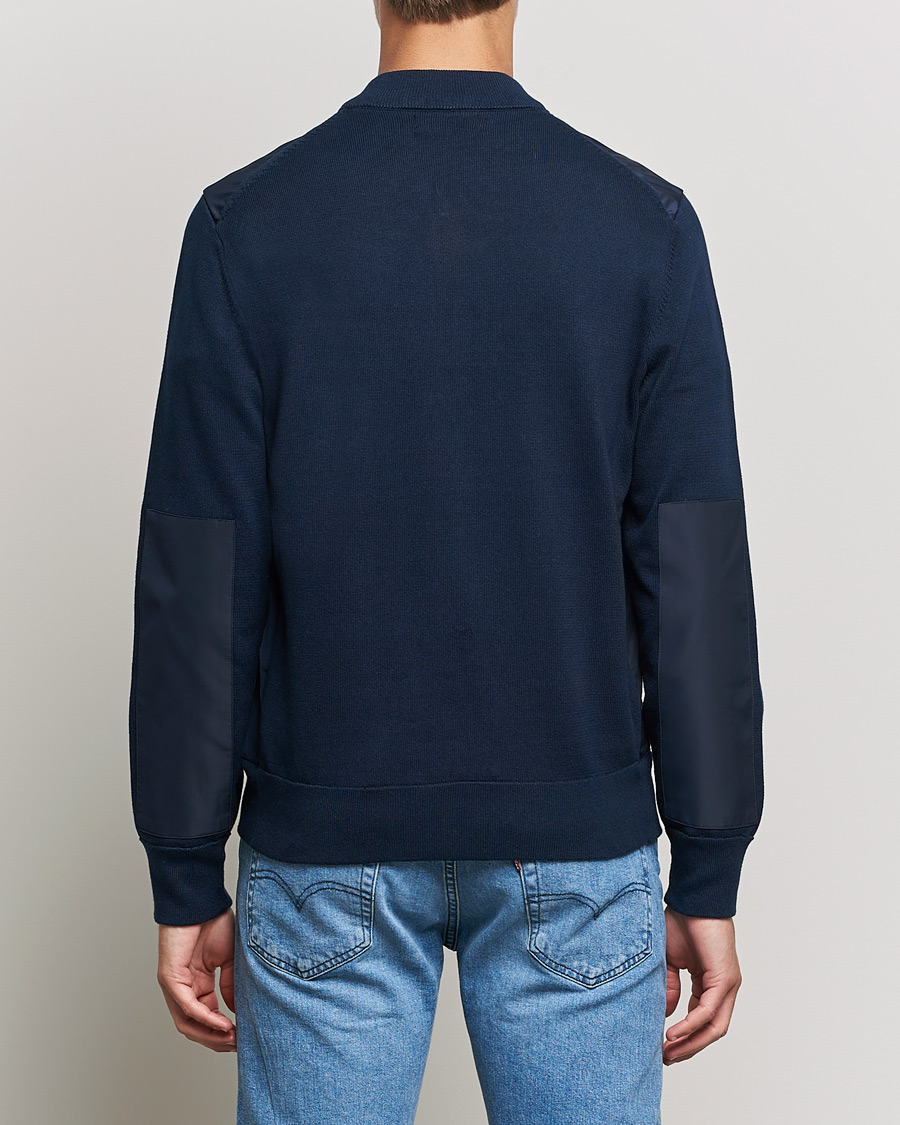 Herren | Pullover | Polo Ralph Lauren | Cotton Hybrid Full-Zip Sweater Piper Navy