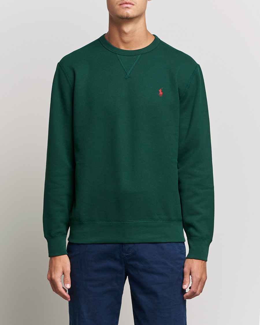 Herren | Pullover | Polo Ralph Lauren | Crew Neck Sweatshirt College Green