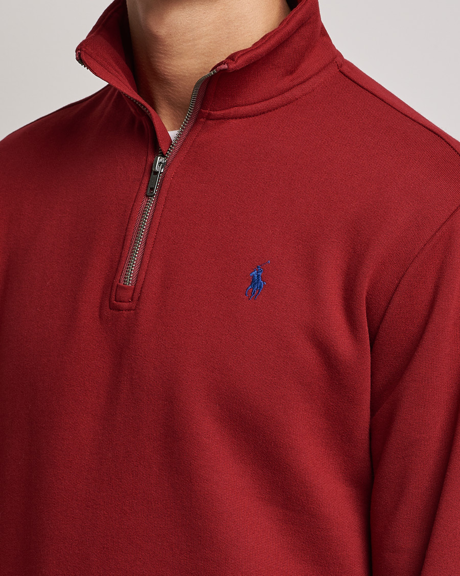 Herren | Pullover | Polo Ralph Lauren | Fleece Jersey Half Zip Holiday Red