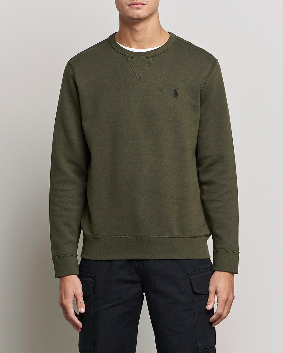 Herren | Sale | Polo Ralph Lauren | Double Knit Sweatshirt Company Olive