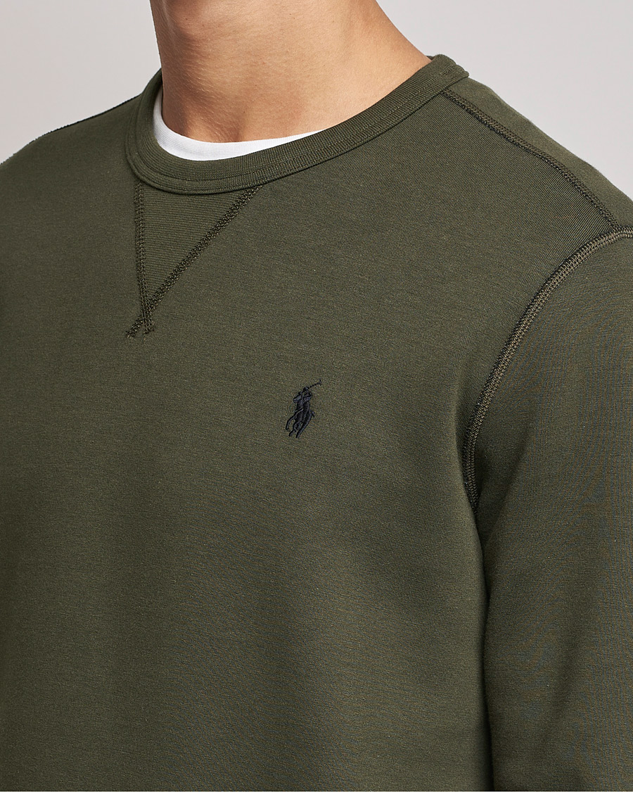 Herren | Pullover | Polo Ralph Lauren | Double Knit Sweatshirt Company Olive