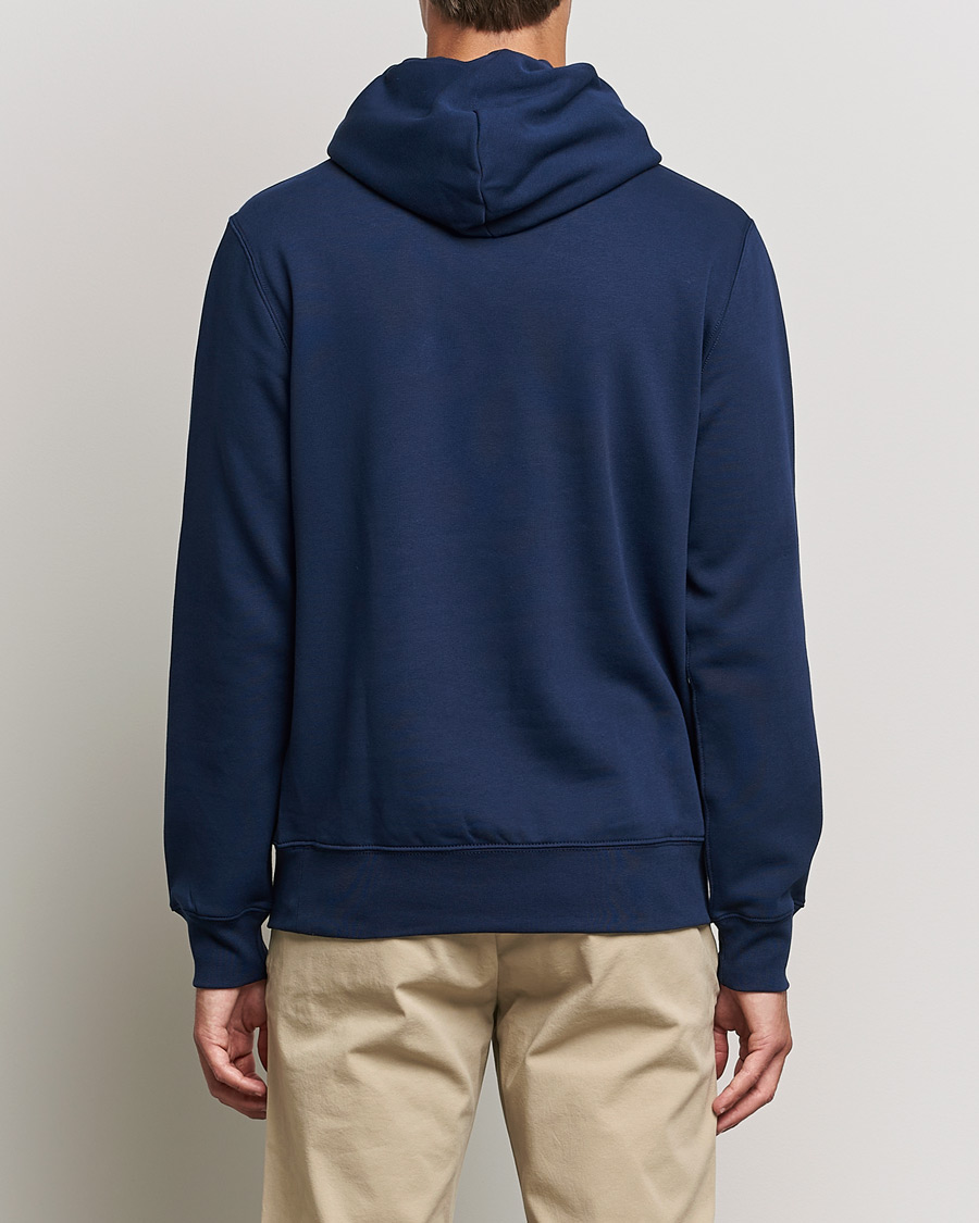 Herren | Pullover | Polo Ralph Lauren | Printed Denim Bear Hoodie Cruise Navy