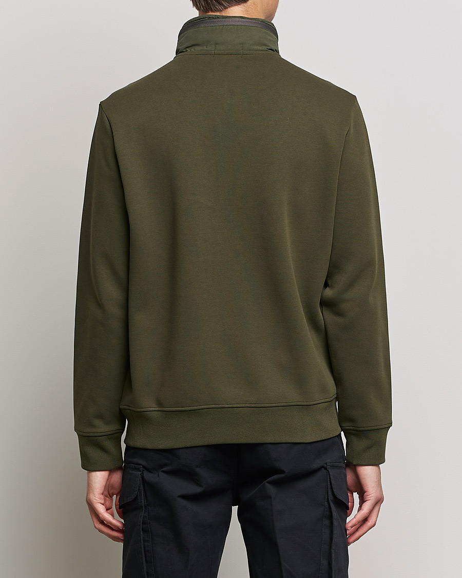 Herren | Pullover | Polo Ralph Lauren | Double Knit Pocket Half Zip Sweater Company Olive