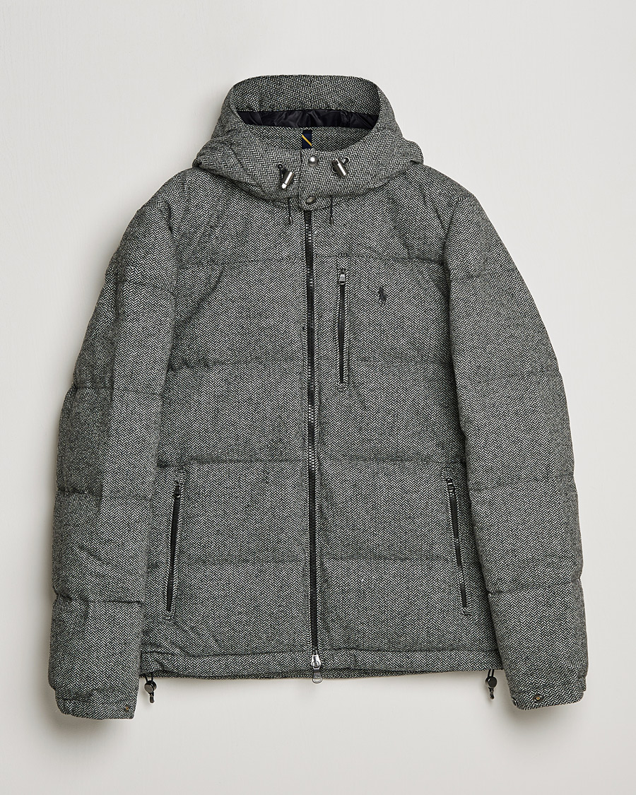 Herren | Jacken | Polo Ralph Lauren | El Cap Herringbone Down Jacket Grey