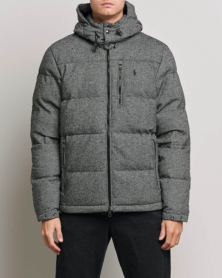 Herren | Jacken | Polo Ralph Lauren | El Cap Herringbone Down Jacket Grey