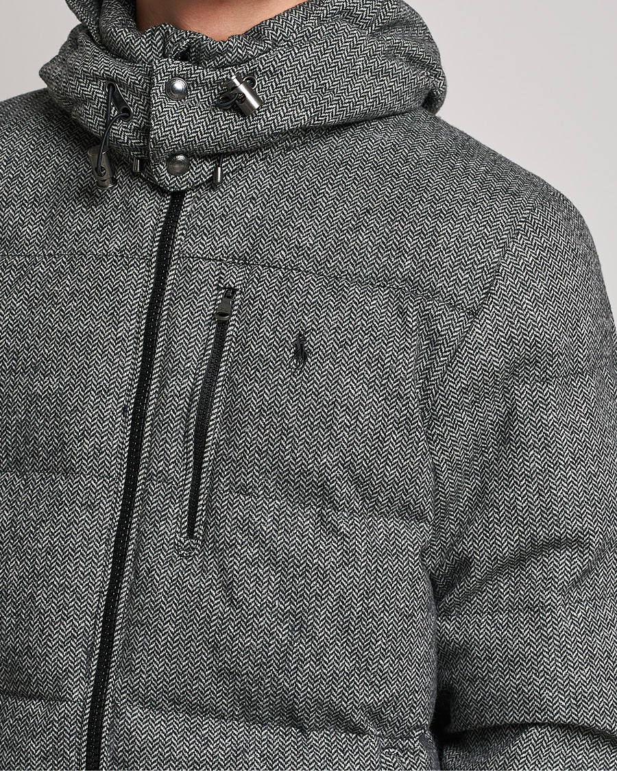 Herren | Jacken | Polo Ralph Lauren | El Cap Herringbone Down Jacket Grey