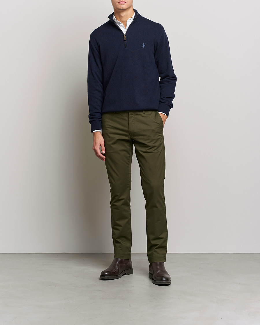 Herren | Hosen | Polo Ralph Lauren | Slim Fit Stretch Chinos Armadillo Green