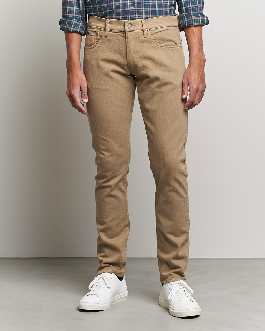 Herren | 5-Pocket-Hosen | Polo Ralph Lauren | Sullivan Slim Fit Stretch 5-Pocket Pants Khaki Hill