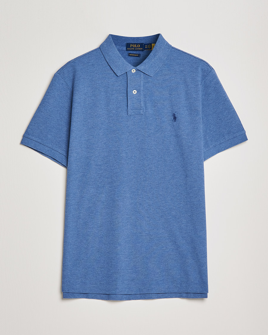 Herren | Poloshirts | Polo Ralph Lauren | Custom Slim Fit Polo Bedford Heather
