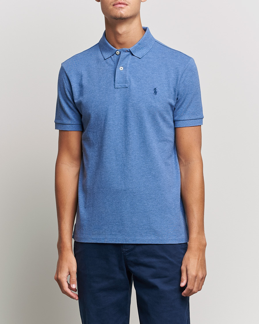 Herren | Poloshirts | Polo Ralph Lauren | Custom Slim Fit Polo Bedford Heather
