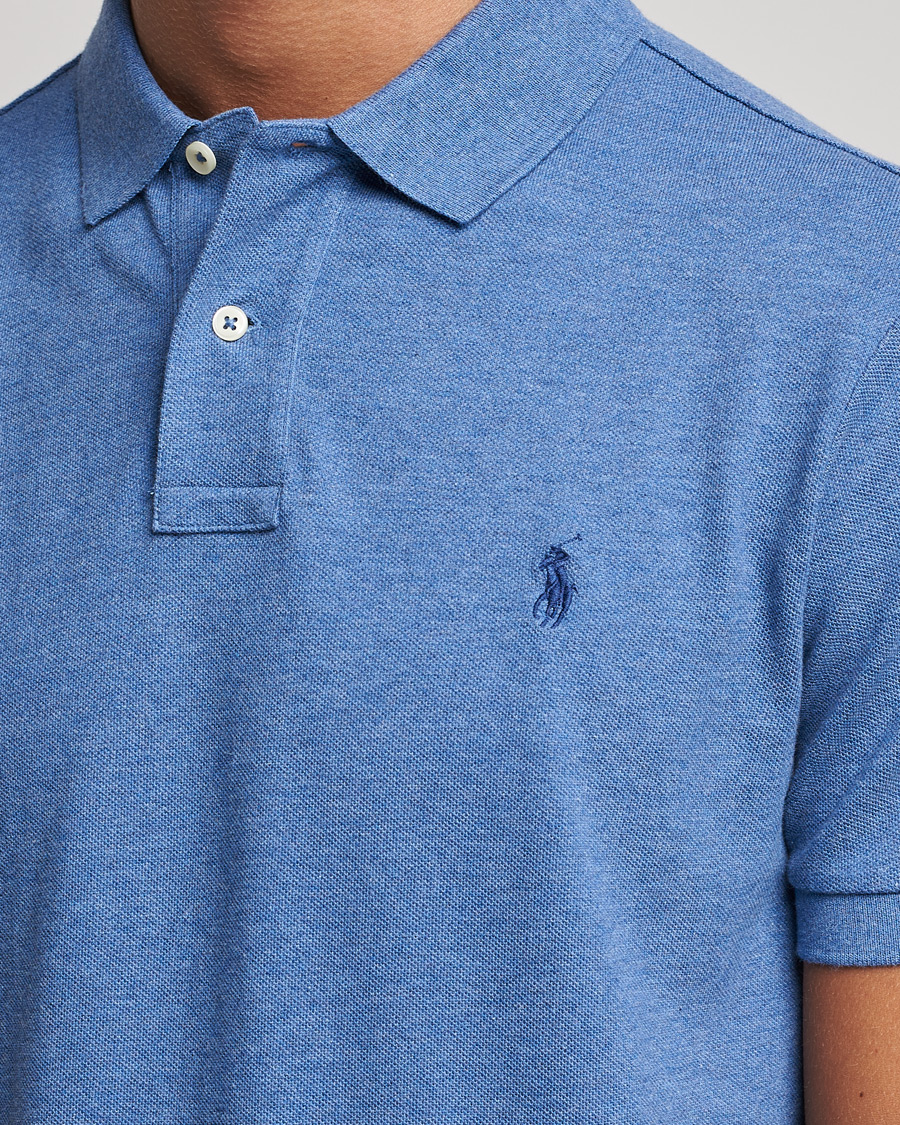 Herren | Poloshirts | Polo Ralph Lauren | Custom Slim Fit Polo Bedford Heather