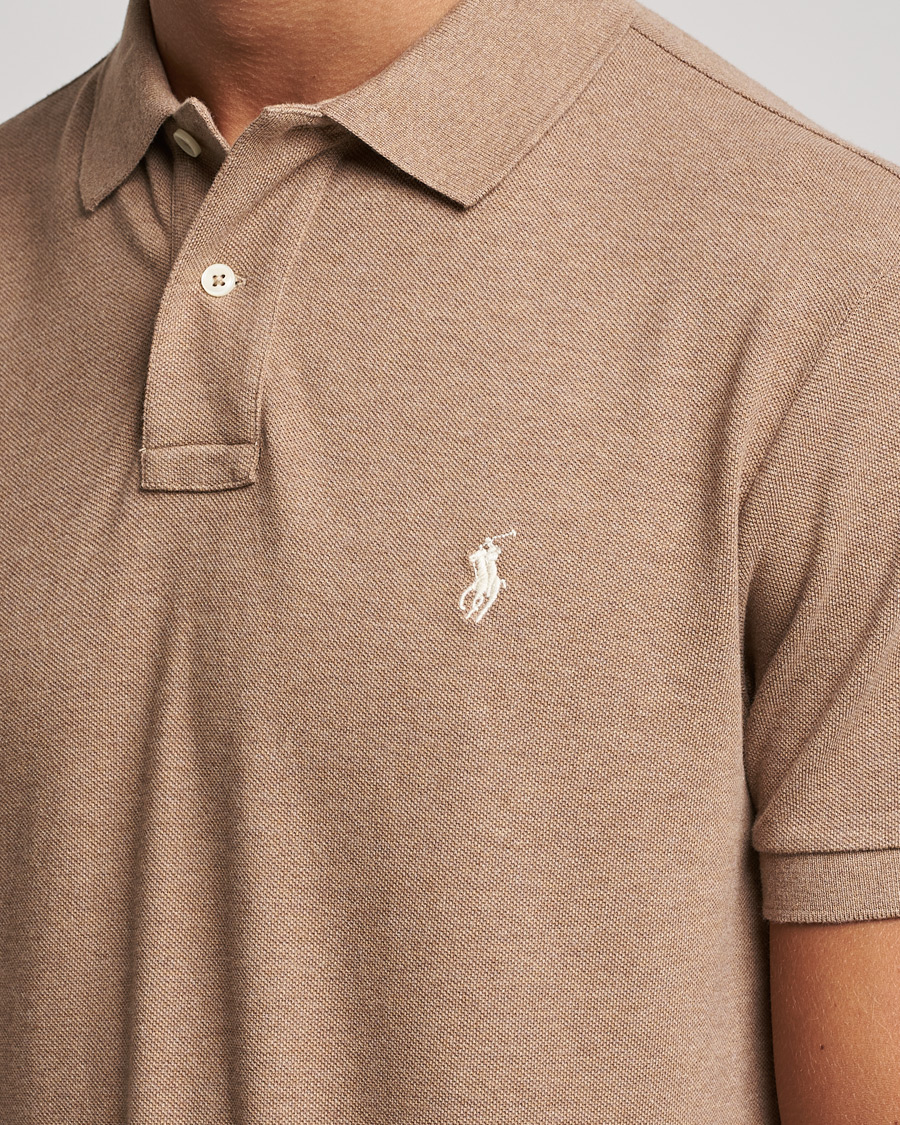 Herren | Poloshirts | Polo Ralph Lauren | Custom Slim Fit Polo Italian Heather